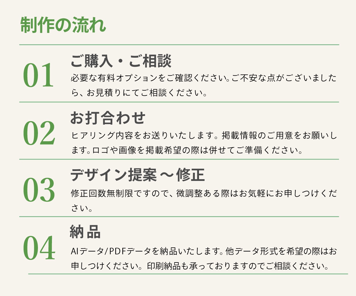 ターゲットに届く、選ばれるチラシをデザインします 見た目だけじゃない。伝わる理由のあるチラシ。 イメージ10