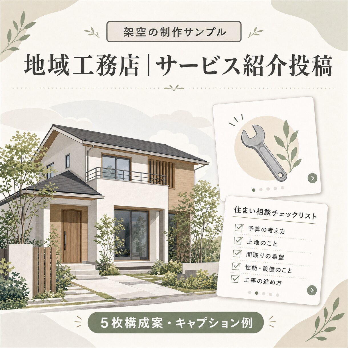Instagram投稿の原稿を3本作成します 投稿のネタ・構成・本文を、自分で投稿できる形に整理します イメージ4