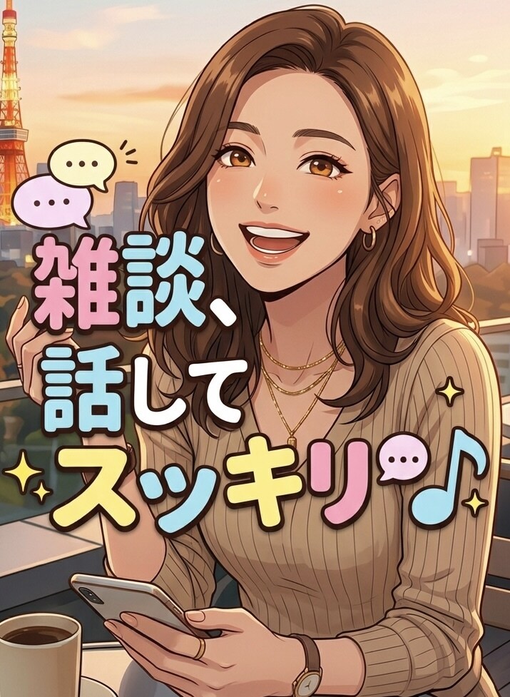 女性限定♡幼馴染がそばにいます たわいもない話/子育て孤独/メンター/身体の衰え/女友達 イメージ1
