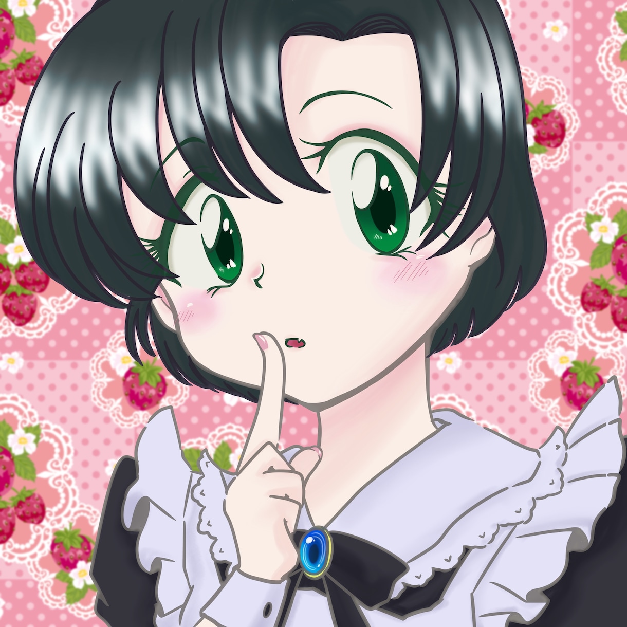 アニメっぽい可愛いイラストのアイコン作ります 仕事用のアイコン歓迎☆お客さんに褒めてもらおう！ イメージ4