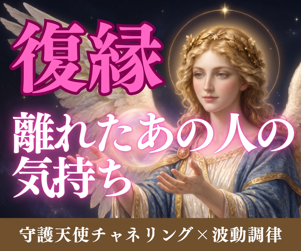 復縁 | 今のお相手の気持ちを守護天使に聞きます 音信普通、ブロック中でも復縁のチャンスを導きます イメージ1