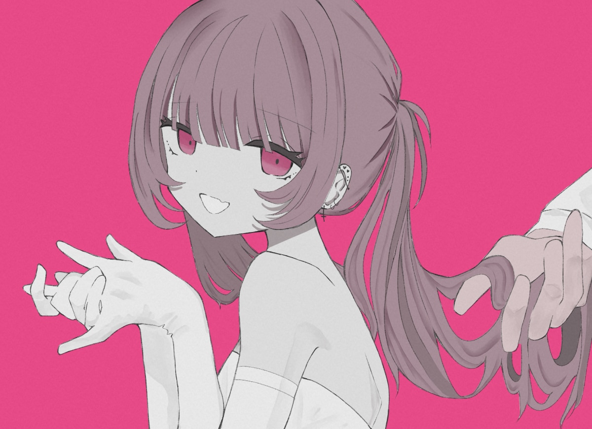 かわいい歌ってみた用イラスト描きます ちょい病み・かわいい女の子を描きます！ イメージ8