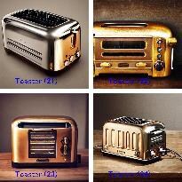 スチームパンク風なトースターをCGで制作しています Illustration of a toaster イメージ5
