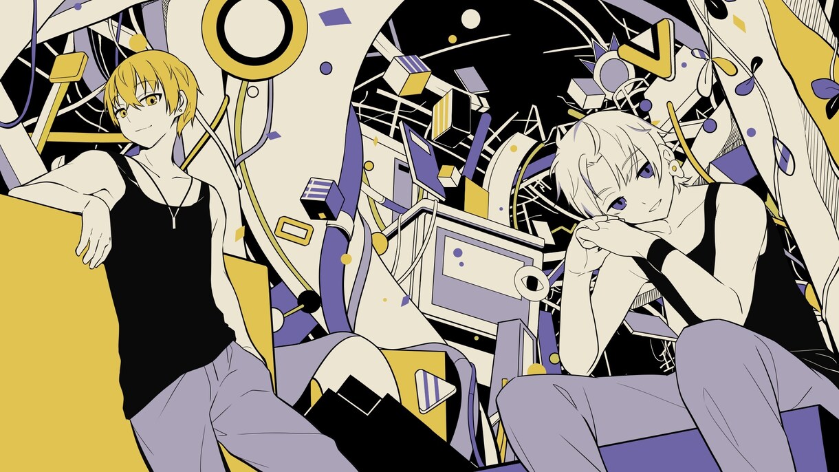 歌ってみたのイラストを描かせて頂きます 絵のタッチは無料で本家に近いものに出来ます！ イメージ3
