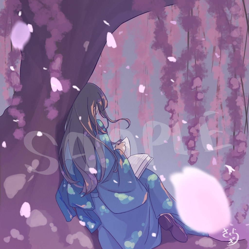 シンプルでおしゃれな淡色イラストを制作します アイコン、ヘッダー、お祝い等自分だけのイラストが欲しい方に イメージ3