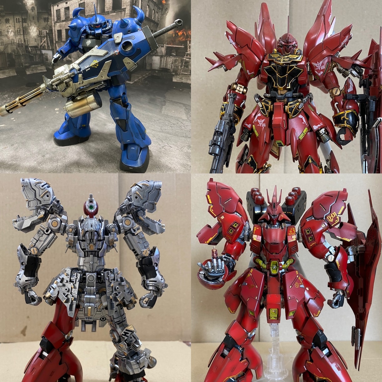 プラモデルの製作します プラモデルの製作依頼実車再現、ガンプラ製作など イメージ2