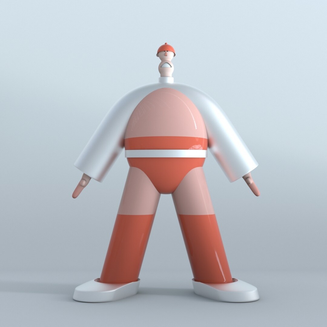 CGでキャラクター・ビジュアルデザイン承ります ポップ・抽象的なキャラクターデザインを得意としております！ イメージ7