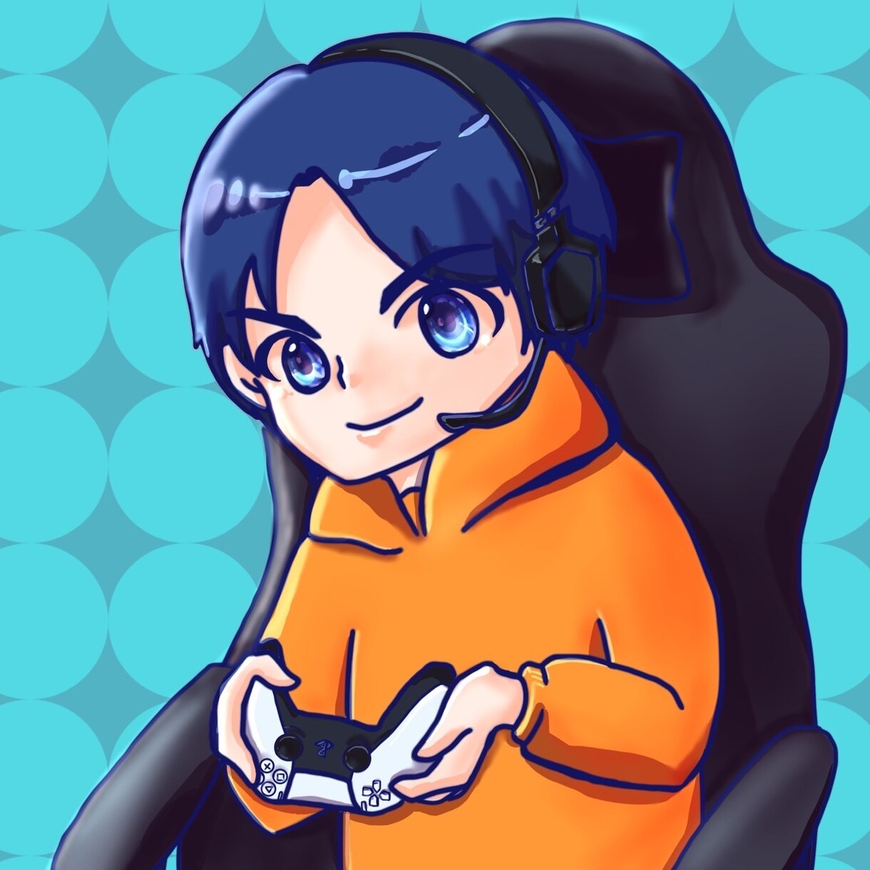 SNS用アイコンを描きます twitter等SNS用の正方形サイズのアイコンを描きます。 イメージ1