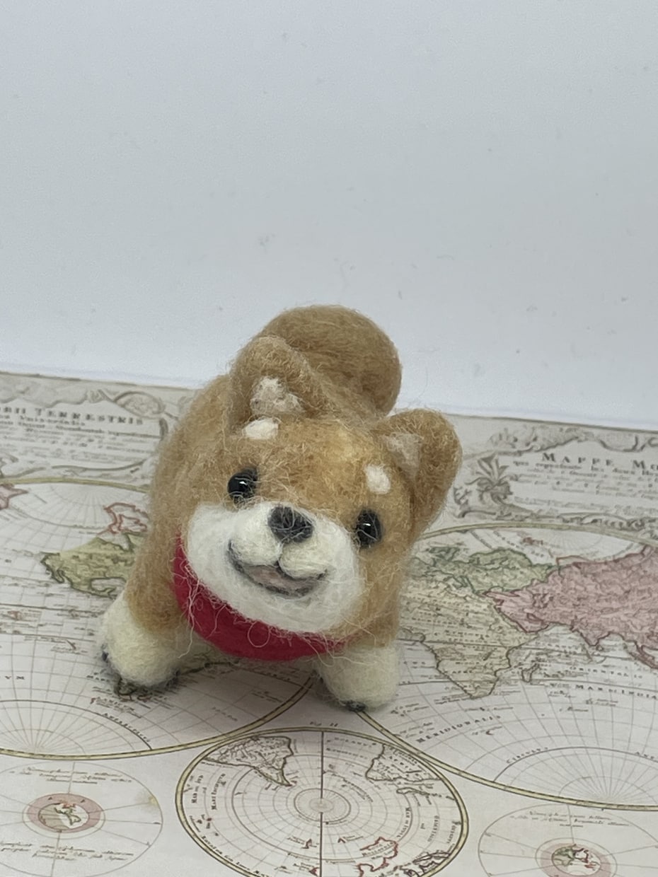 犬さん好きに喜ばれます 羊毛フェルトで作った犬さんですよろしくお願い致します イメージ3