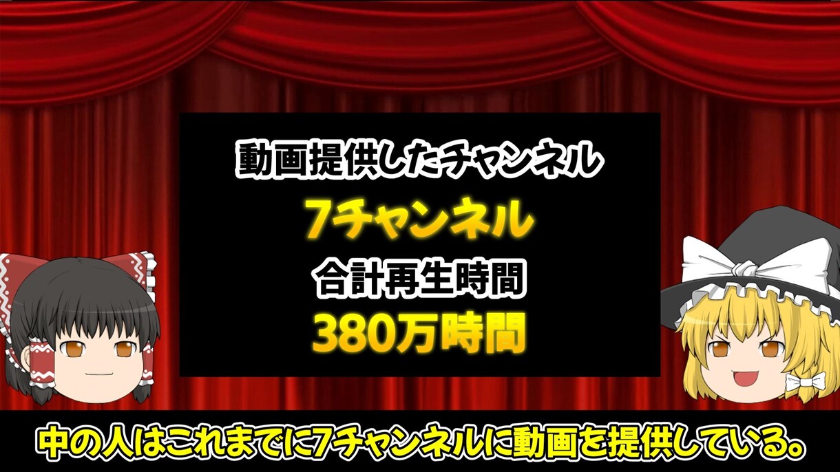 収益化しやすいゆっくり動画を製作します 現役編集者がゆっくり解説動画＆2ch動画を作成！ イメージ3
