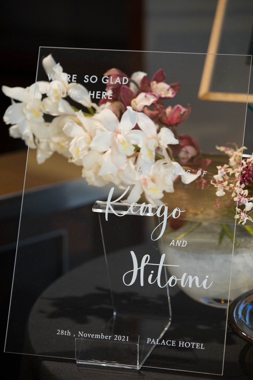 海外のような結婚式のウェルカムボードを製作します 海外のおしゃれなウェディングを演出できるウェルカムボード製作 イメージ4