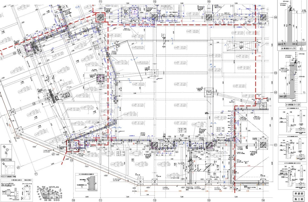 施工図チーフが施工図の作成・代行を行います 躯体図・平面詳細図・タイル割付図など現場経験豊富なプロが対応 イメージ3