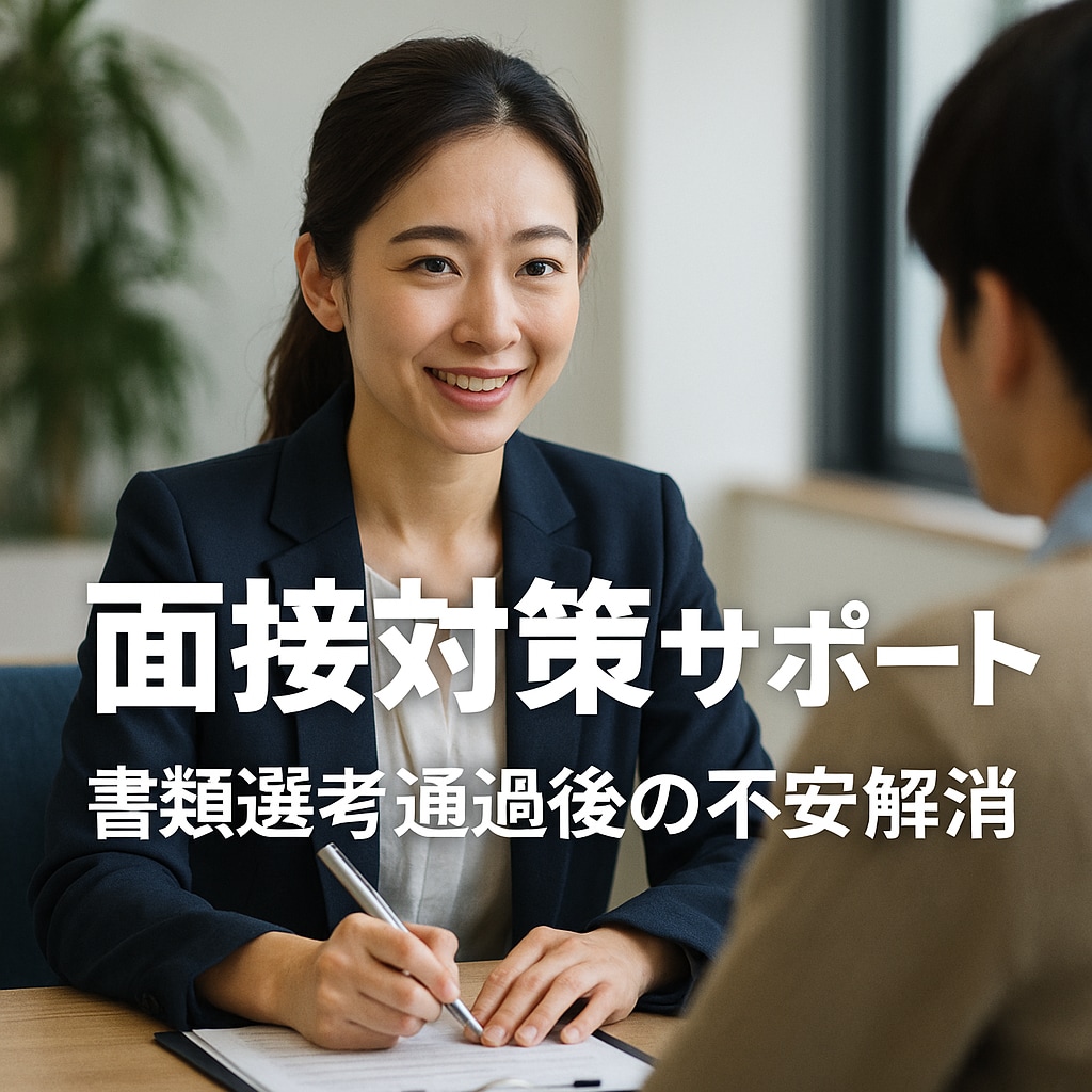 障害者転職サポート面接対策徹底現役支援員が導きます 強み可視化シート＋模擬面接であなたを内定へ導きます イメージ5