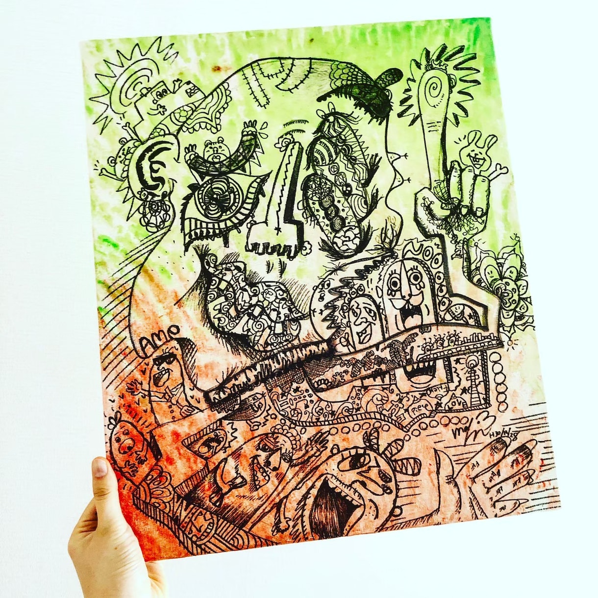 ユニークで個性的な絵を描きます 個性丸出しのイラスト描きます！ イメージ6