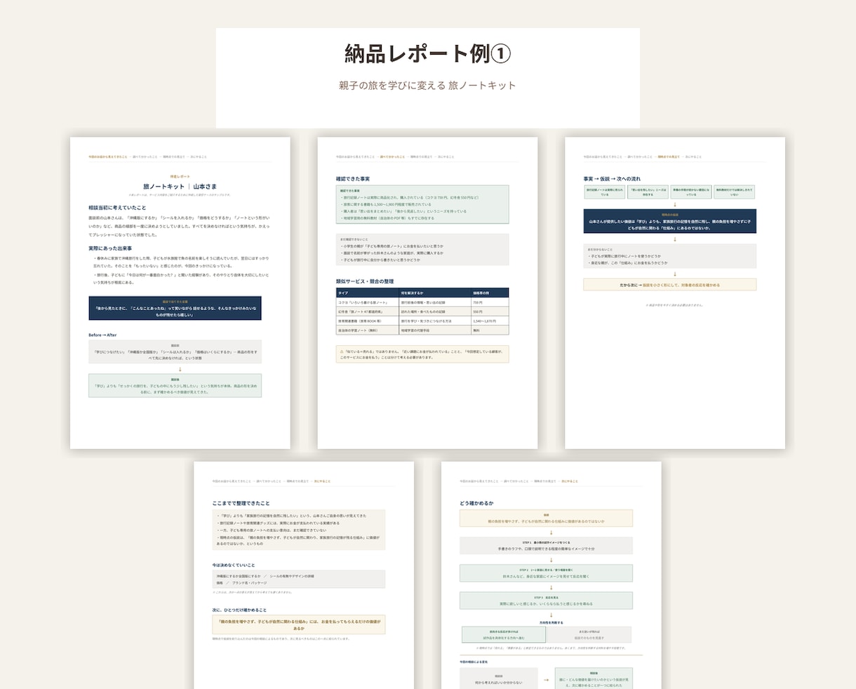 事業・サービスのアイデアを一緒に壁打ちします │市場調査＋30分面談＋個別レポート納品 イメージ4