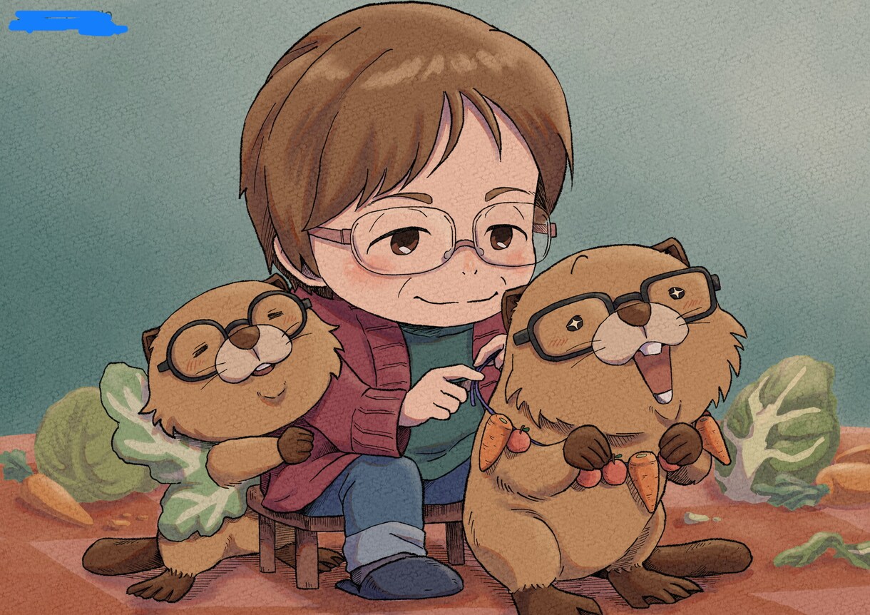 似顔絵、キャラクターイラスト等などを制作します ご家族やお知り合いを可愛いデフォルメキャラに！ イメージ3