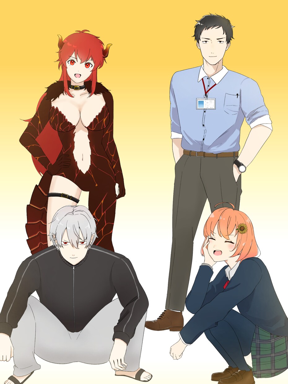目を惹くようなキャラクターイラストを描きます 比較的安く描きます！誠実に対応します！ イメージ3