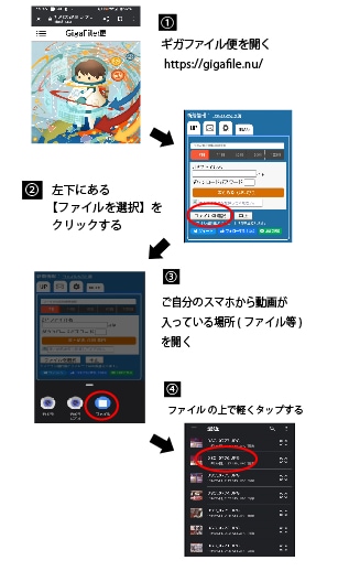 これなら出来る！簡単動画送信してDVDを作成します スマホ動画を全送信！送信後に順番変更/回転修正が出来ます イメージ2
