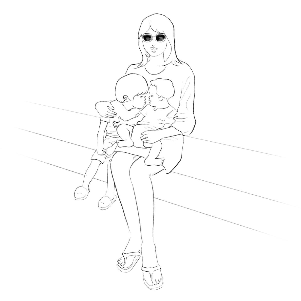 商用OK♡オシャレ線画イラスト描きます カラー/モノクロ/印刷/挿絵/SNS/アイコン/ヘッダーOK イメージ6