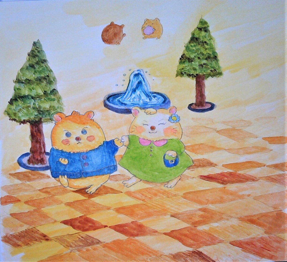 出産のお祝いに、赤ちゃんのための絵本を描きます 手描きで切り絵や飛び出す仕掛けで、誕生の喜びを演出します イメージ3
