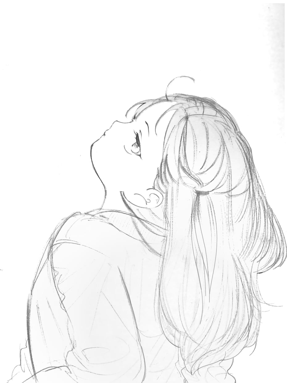 表情豊かな漫画風イラストを描きます アナログ線画の味を活かして丁寧に仕上げます イメージ2