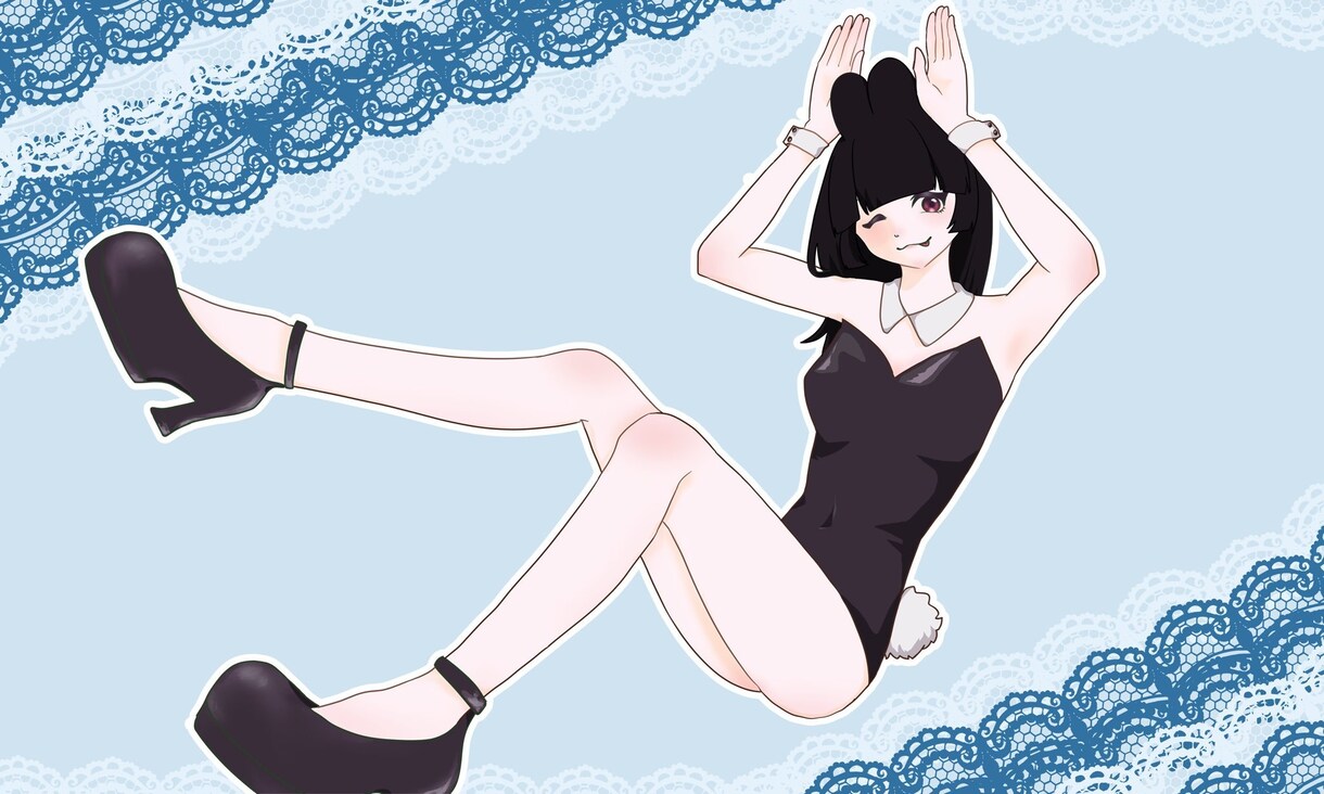 バニー量産イラスト描きます 8月2日(バニーの日)に向けた量産イラストセットです イメージ7