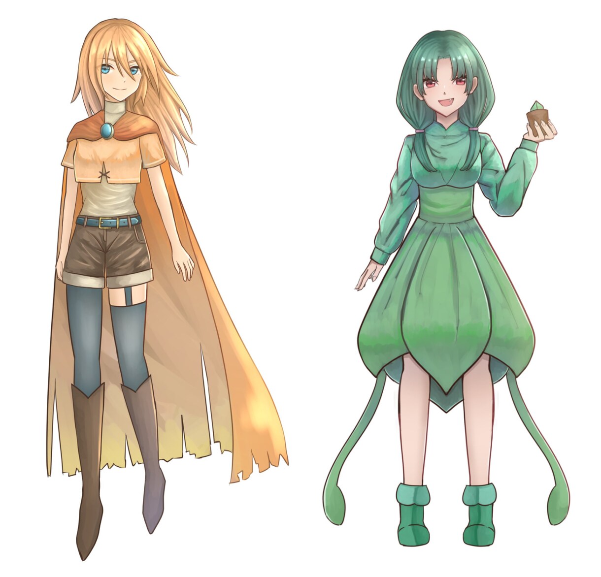 全身イラストを描きます 動画やTRPG等で使える立ち絵をご提供 イメージ2