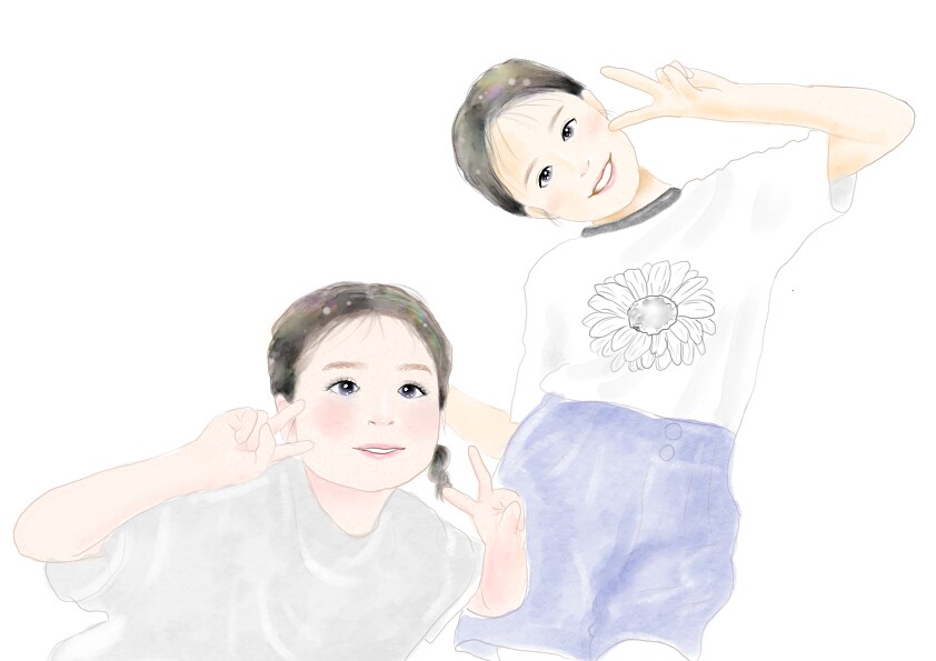 あたたかくて、やさしい似顔絵描きます SNSアイコンや大切な人への記念日ギフトに イメージ3