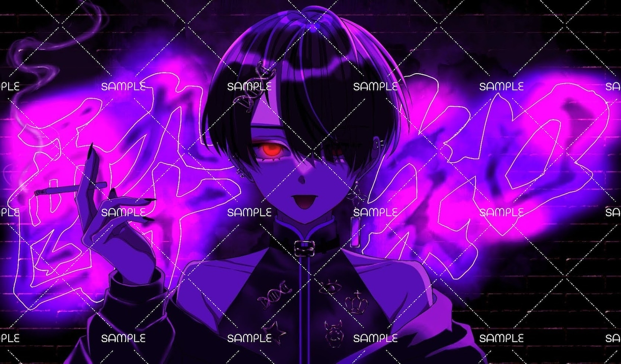 アイコン･配信･動画用等､SNSイラスト描きます 【在りたい貴方を描きます】系統問わず幅広くお任せ下さい！ イメージ1