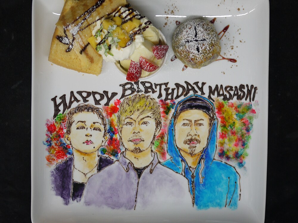 チョコペンでのバースデープレートの描き方教えます イラストを描いたワンランク上のバースデープレート イメージ3