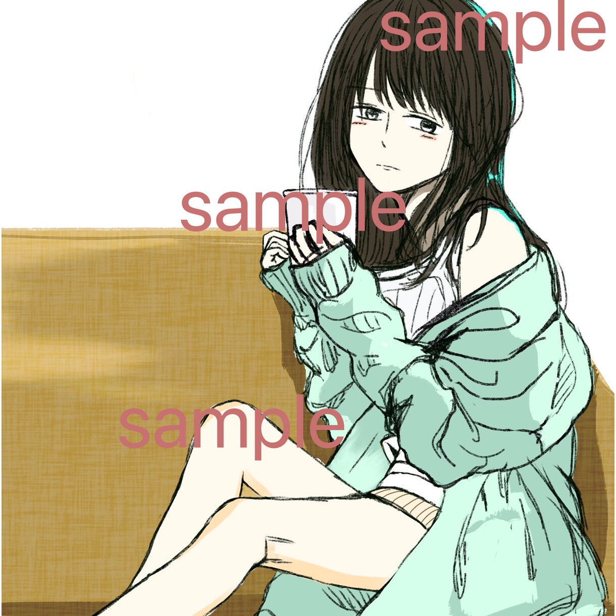 アイコン等の絵を描きます 気になった方、依頼へ心よりお待ちしております。お気軽に。 イメージ1