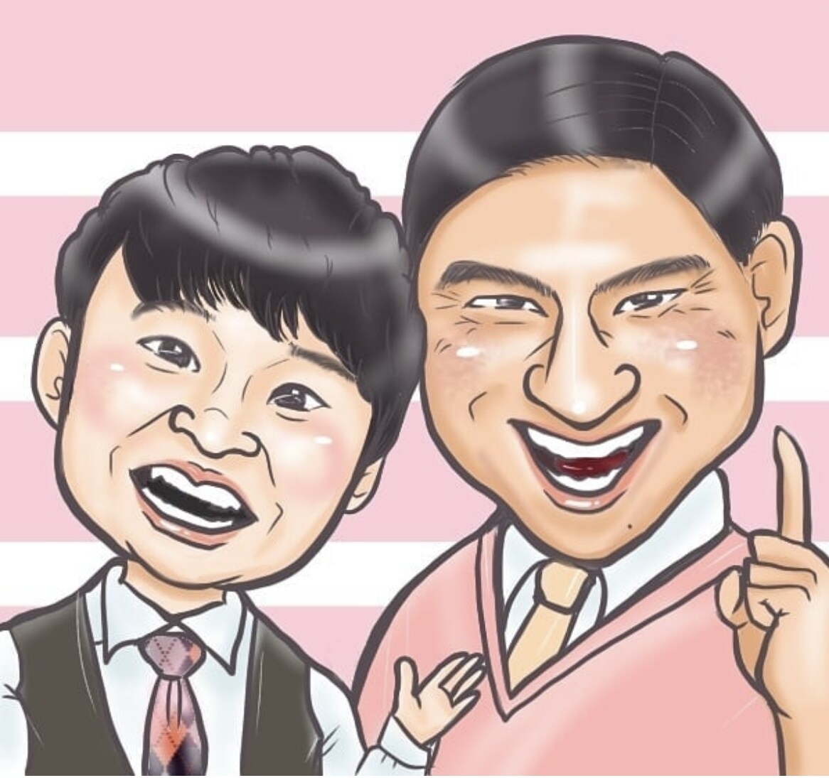 手描きの似てて可愛いデジタル似顔絵お描きします 喜ばれる手描きの似顔絵★アイコン、名刺に イメージ8