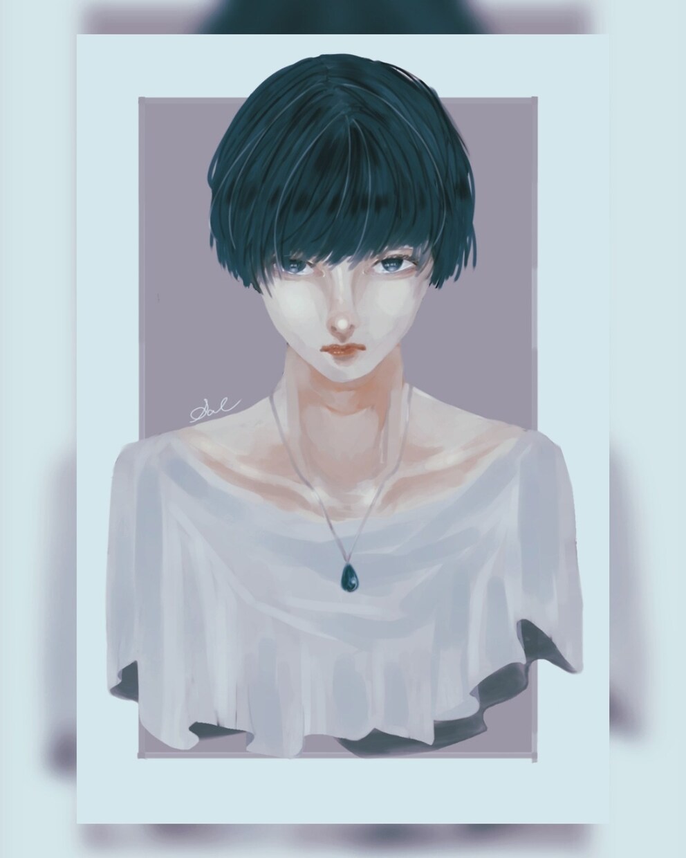 厚塗り風の1枚絵描きます 厚塗り風の1枚絵(人物イラスト)を描きます！ イメージ8
