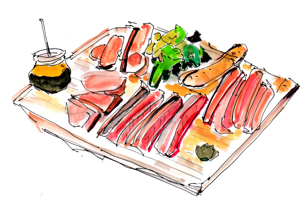 美味しく見える料理のイラスト描きます メニューや雑誌、HPの挿絵などにどうぞ。 イメージ8