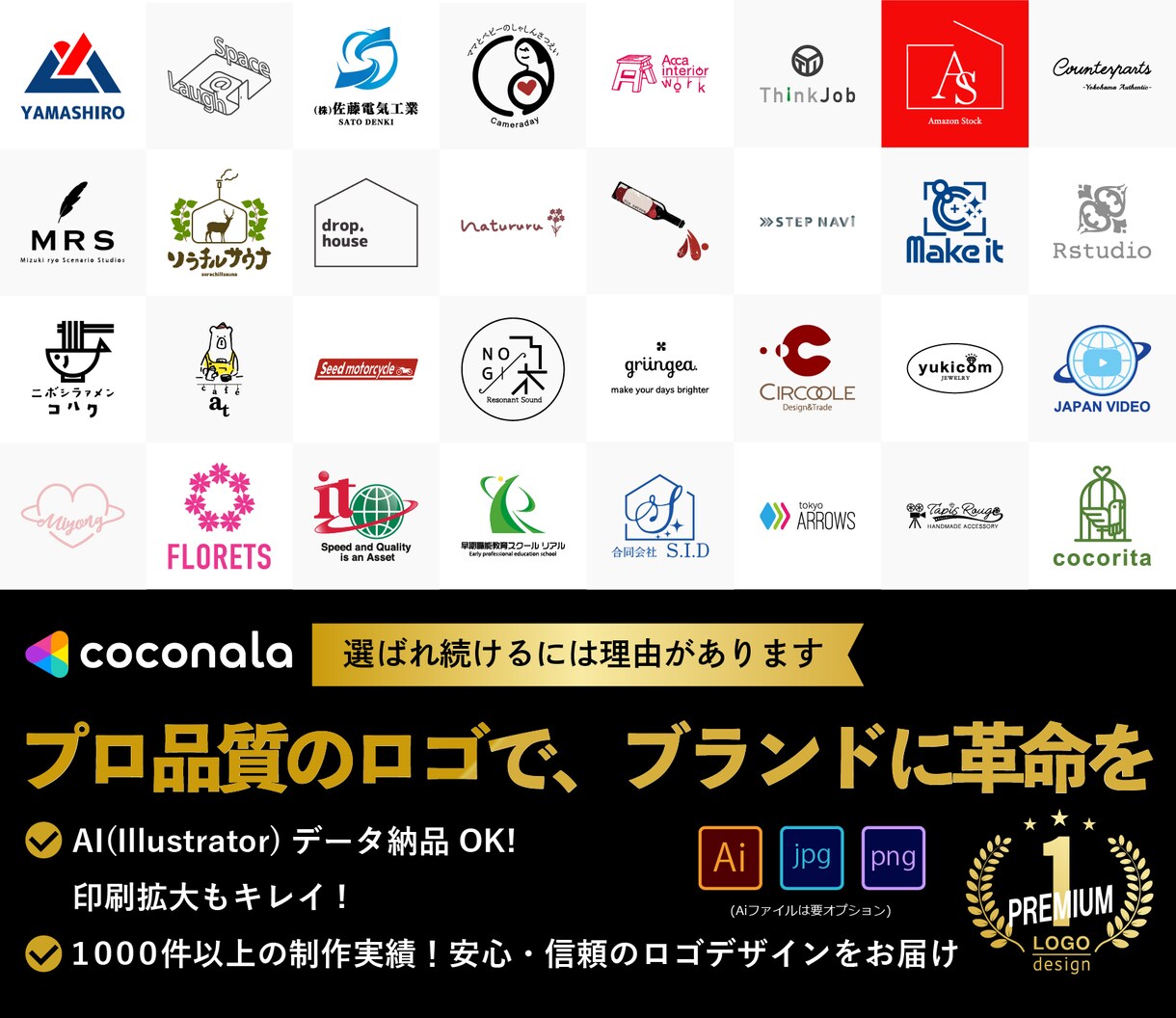 プロデザイナーがシンプルで長く使えるロゴ作成します 起業を検討しているけれど...おまかせください!! イメージ1