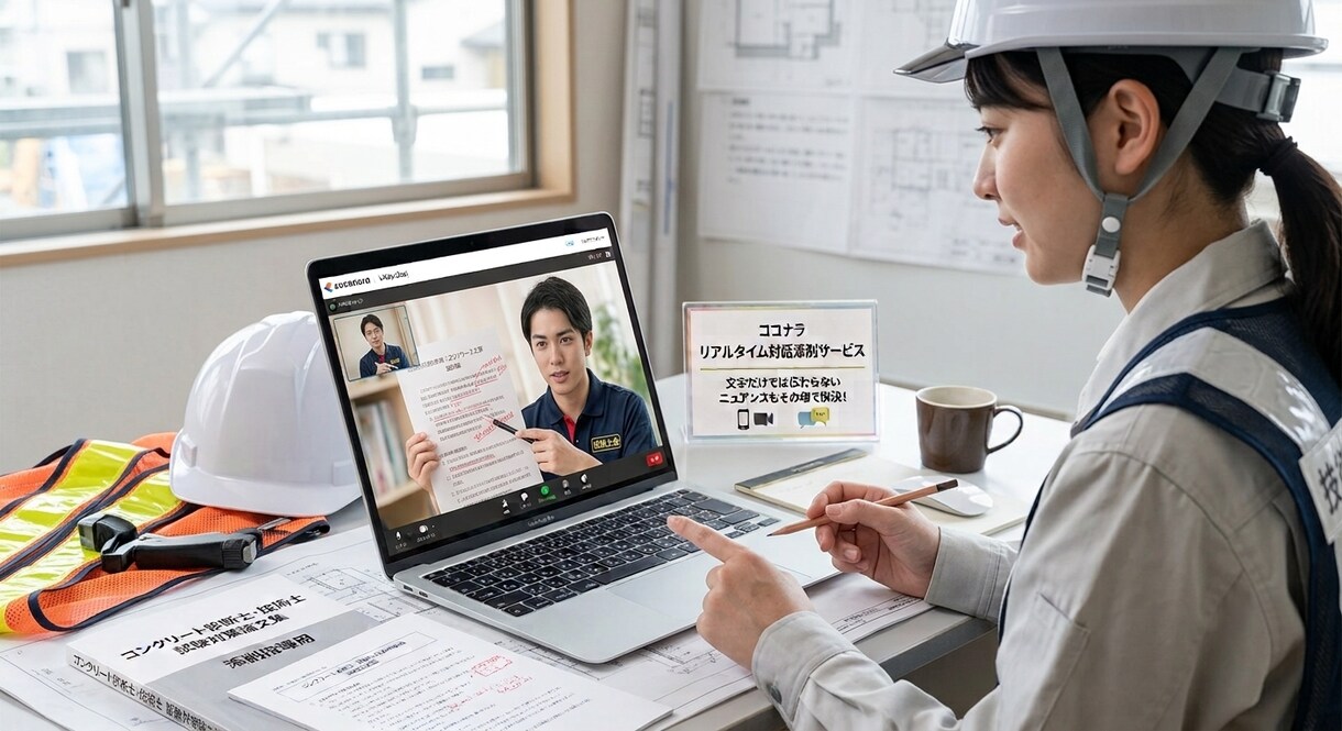 土木施工管理技士_記述添削説明します 論文添削を対話で解決！文字だけでは分からないお悩みに答えます イメージ1