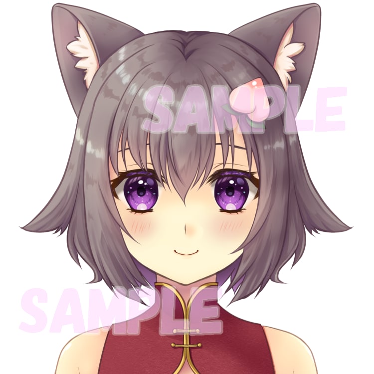 ゆるふわ可愛い女の子のSNS用アイコンを制作します SNS等で使えるあなただけの可愛いアイコンイラスト♪ イメージ2