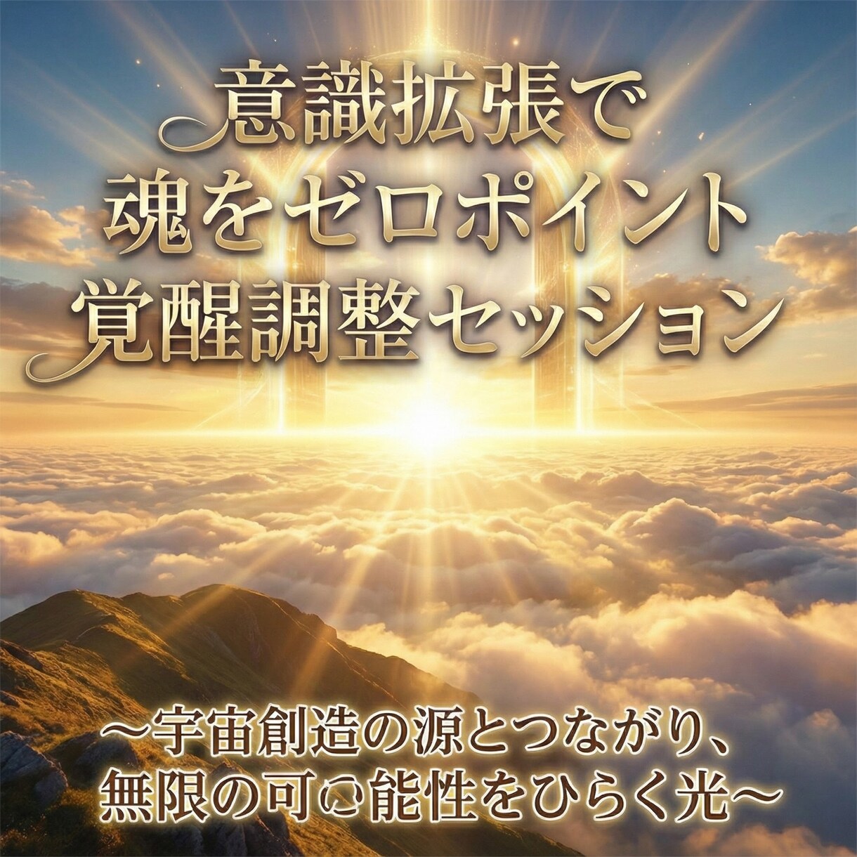 意識拡張で魂をゼロポイント覚醒調整セッションします 〜宇宙創造の源とつながり、無限の可能性をひらく光〜 イメージ5