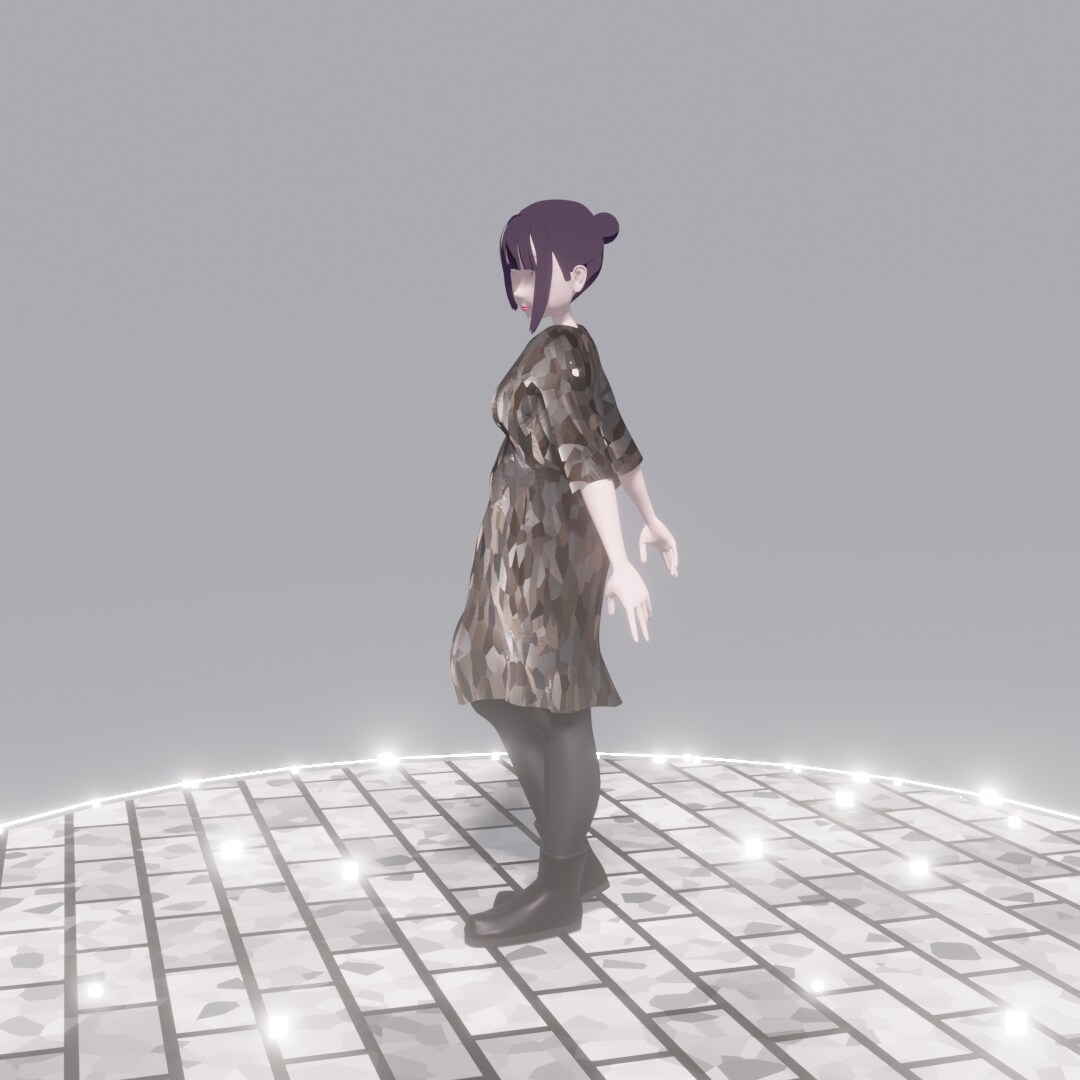 イラストに沿った3Dモデルを作成します。ます プロの彫刻家の技をあなたの目の前へお届けします。 イメージ1