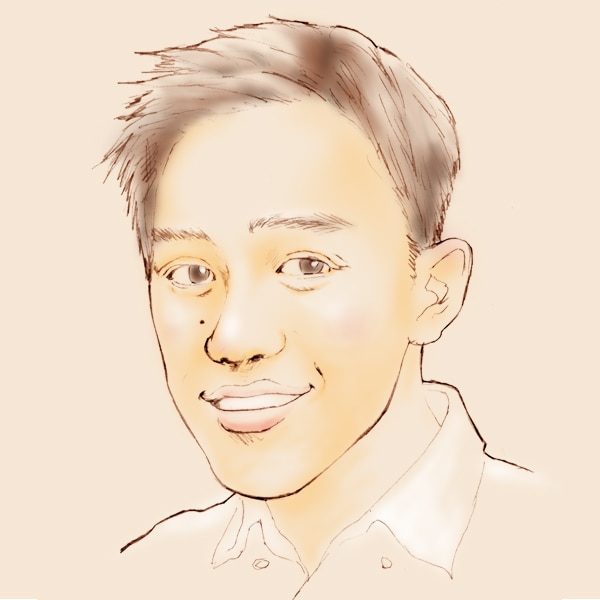 記念にセピア似顔絵 イメージ2