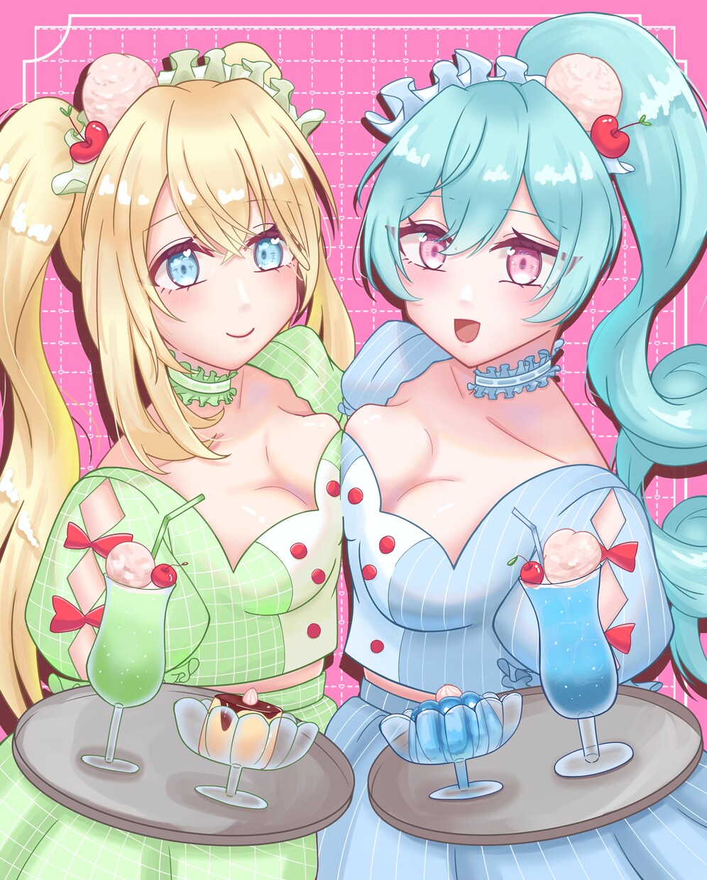 あなただけの可愛いイラストを制作致します パステルカラー、ケモ耳はお任せください！ イメージ5