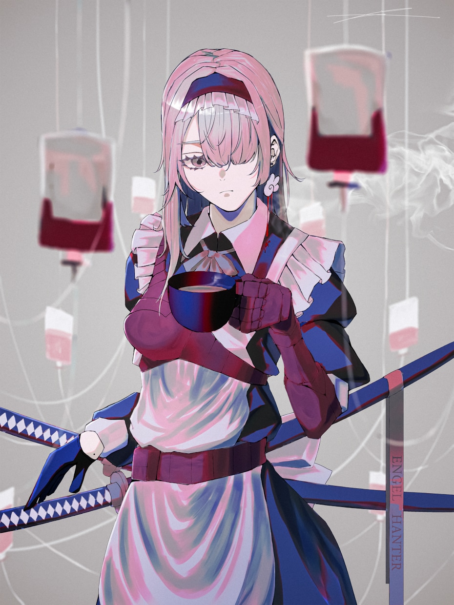 1枚絵、MVなど目を惹くイラスト描きます ちょっぴり違った雰囲気のあなたを引き出します!! イメージ9