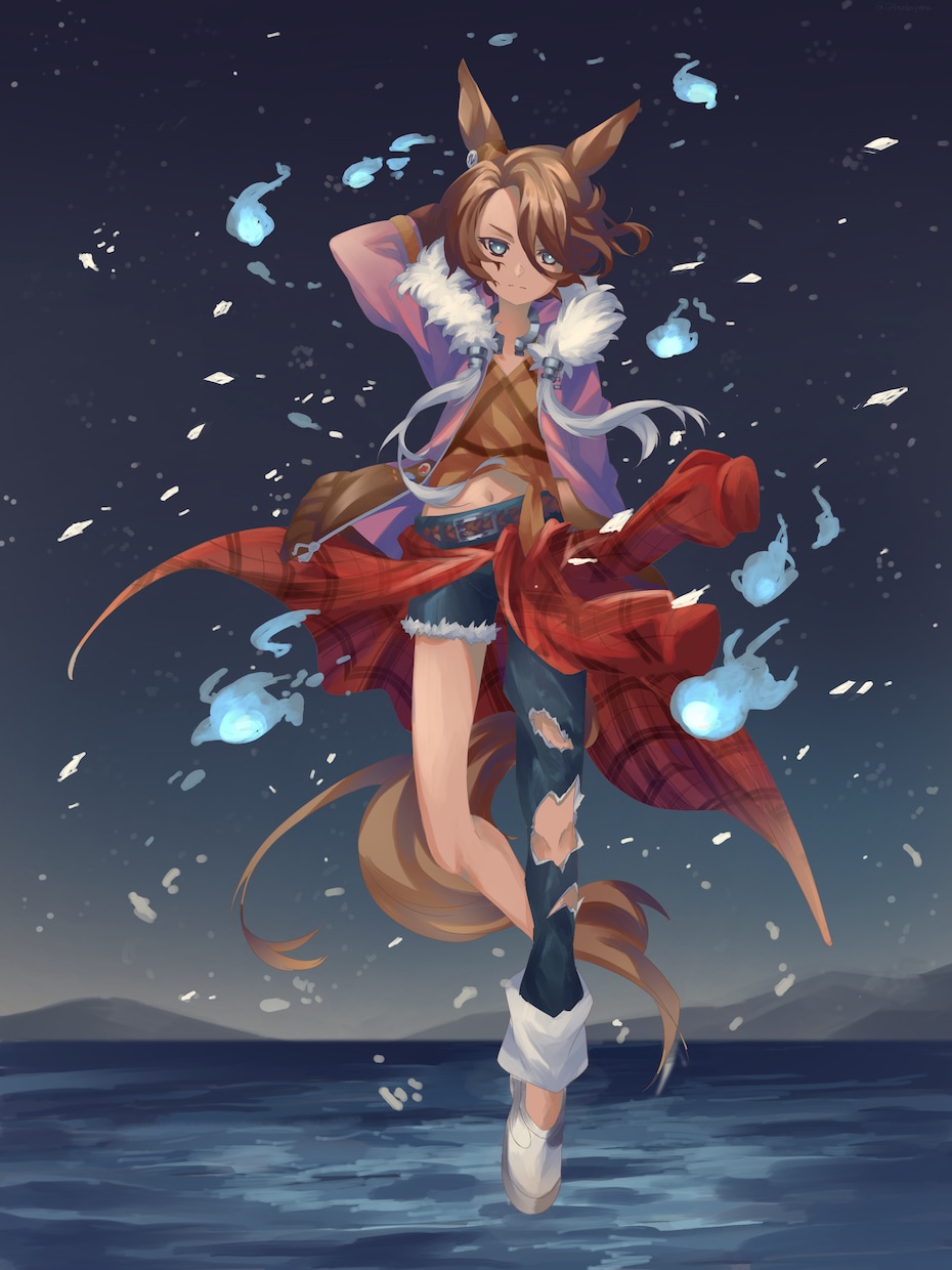 背景付きキャラクターイラストを制作致します 幅広く使用出来るキャラクターイラストを作成します。 イメージ1