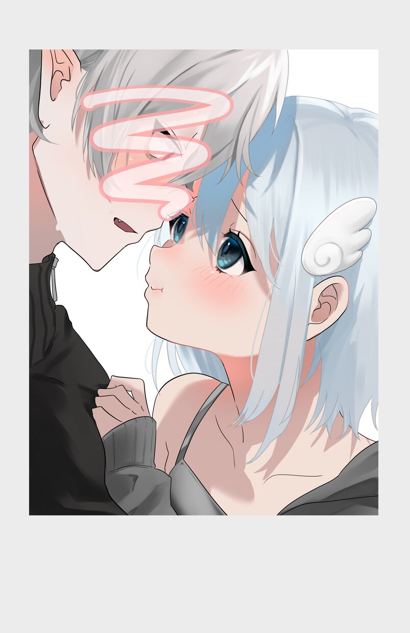 カップル、夢絵イラスト制作します 【初回割引実施中】テンプレート型イラストだから高品質で格安！ イメージ2