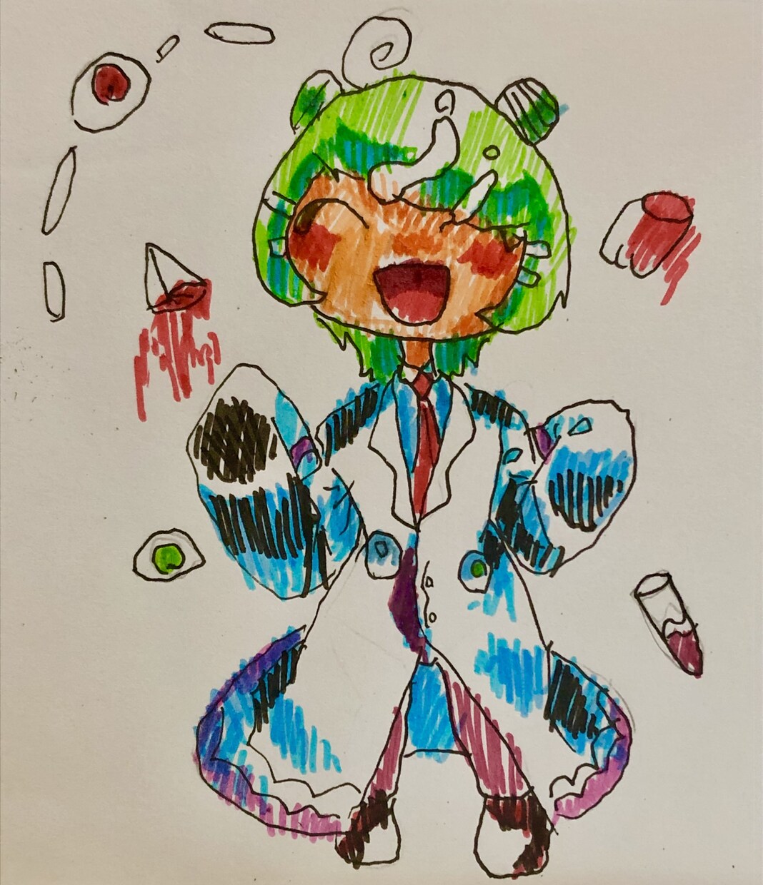 イラスト作成アナログやります アナログで描きます。画材選択はおねがいします イメージ1