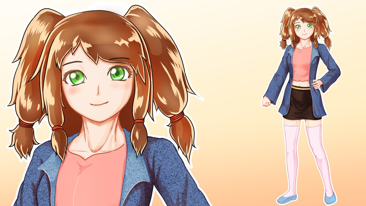 人物イラストお描きします グッズ配信SNS個人観賞等、ご自由にお使いくださいまし。 イメージ8