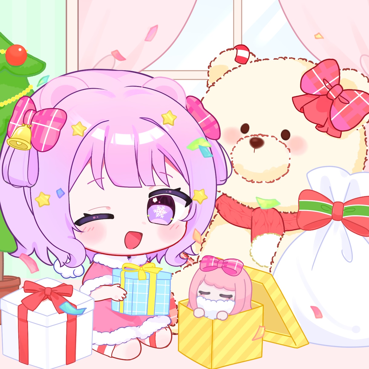 商用可能 デフォルメ ミニキャライラスト描きます 商用料金込み◎かわいいSDキャラをあなたのために制作します イメージ7