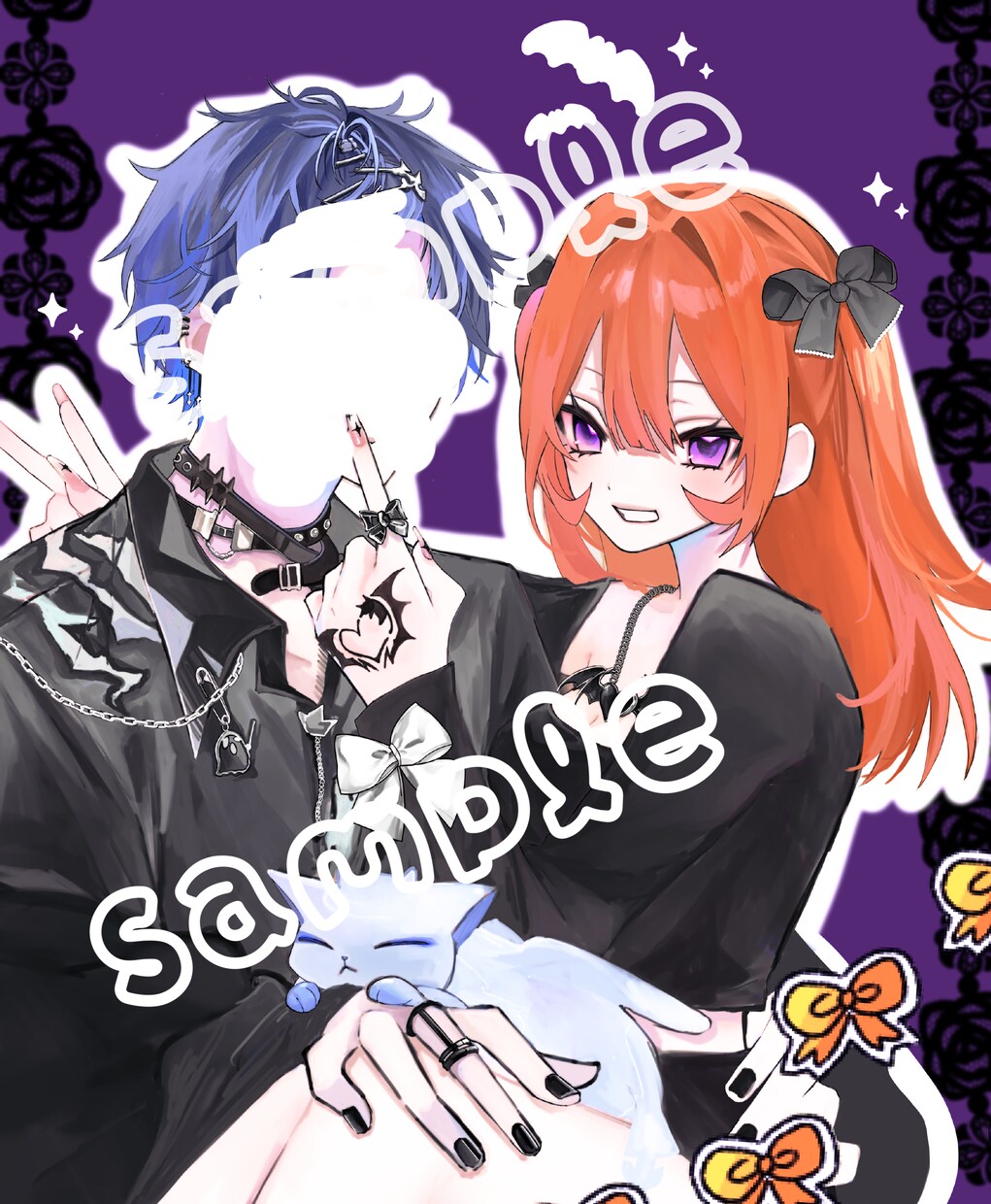 イラストお描きします 商用利用OK！指先まで可愛い絵が好きです！ イメージ1
