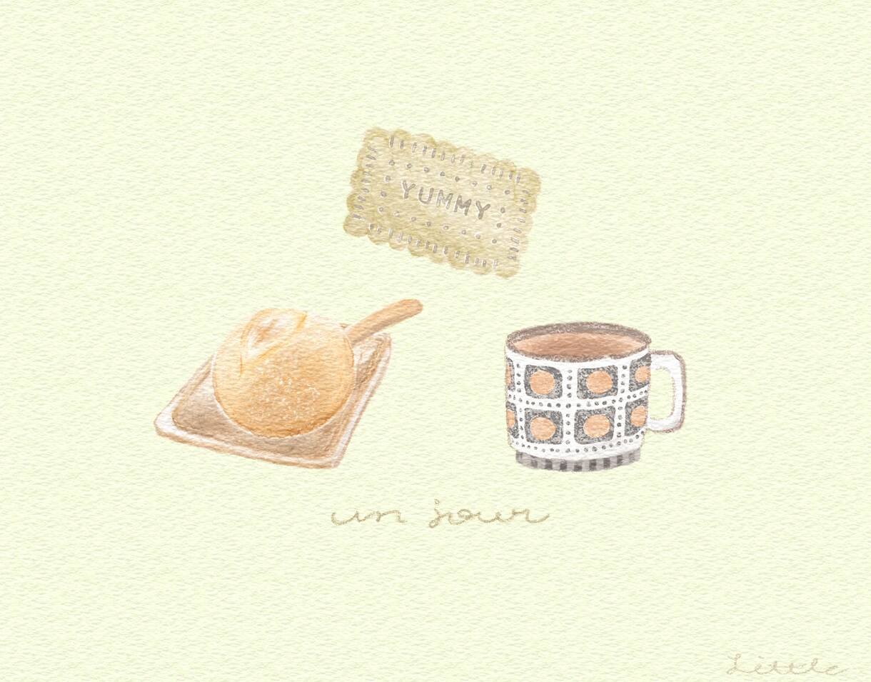 ほっこりぬくもりあるイラストをお描きします 食べ物／動物／小物 etc.◎ 挿絵などにいかがですか？ イメージ3