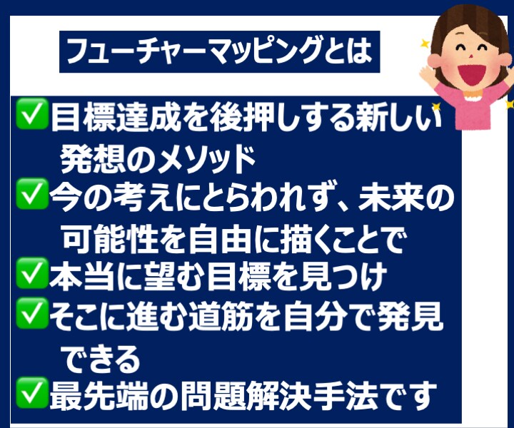 目標曖昧な人の目標が明確になるセッションをします ゴール達成へのワクワク感・確信度が上がって楽しく動けます イメージ5